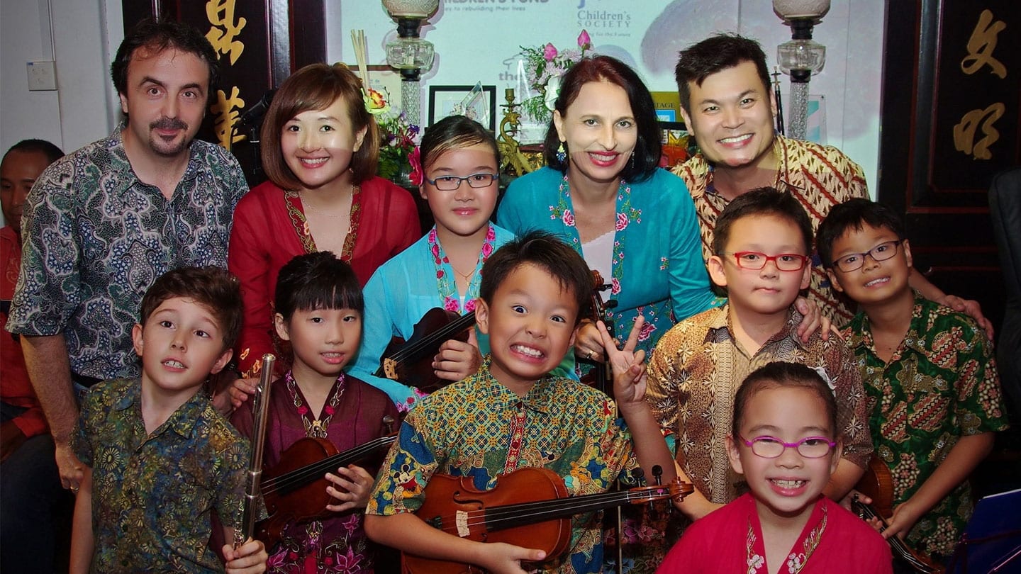 photo of performers at peranakan association singapore