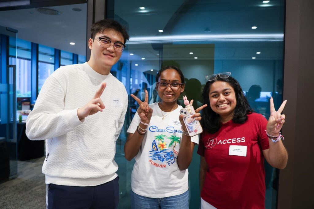 Recognising a Leader of Good: Why I Nominated Clarence for the President’s Volunteerism & Philanthropy Awards 3 A group of three youths at an Access event