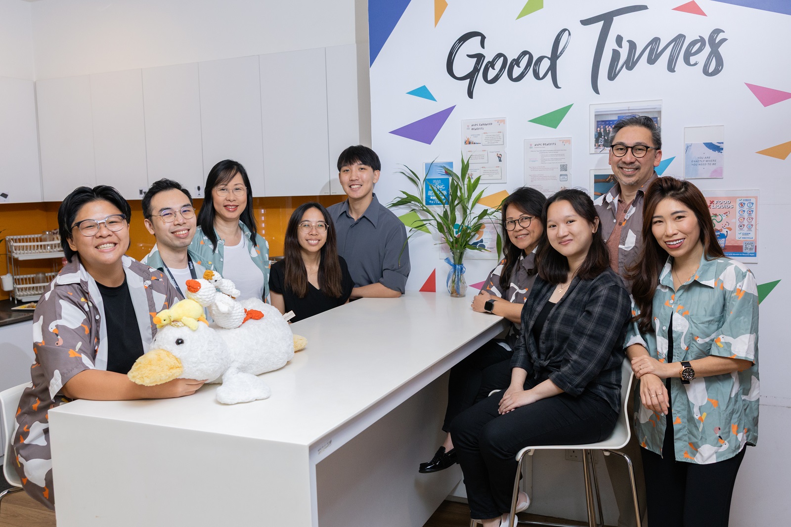 The BAGUS Together team in the NVPC office