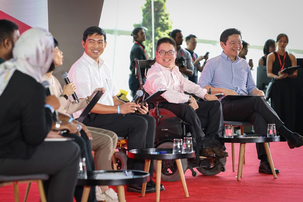 alister ong on stage