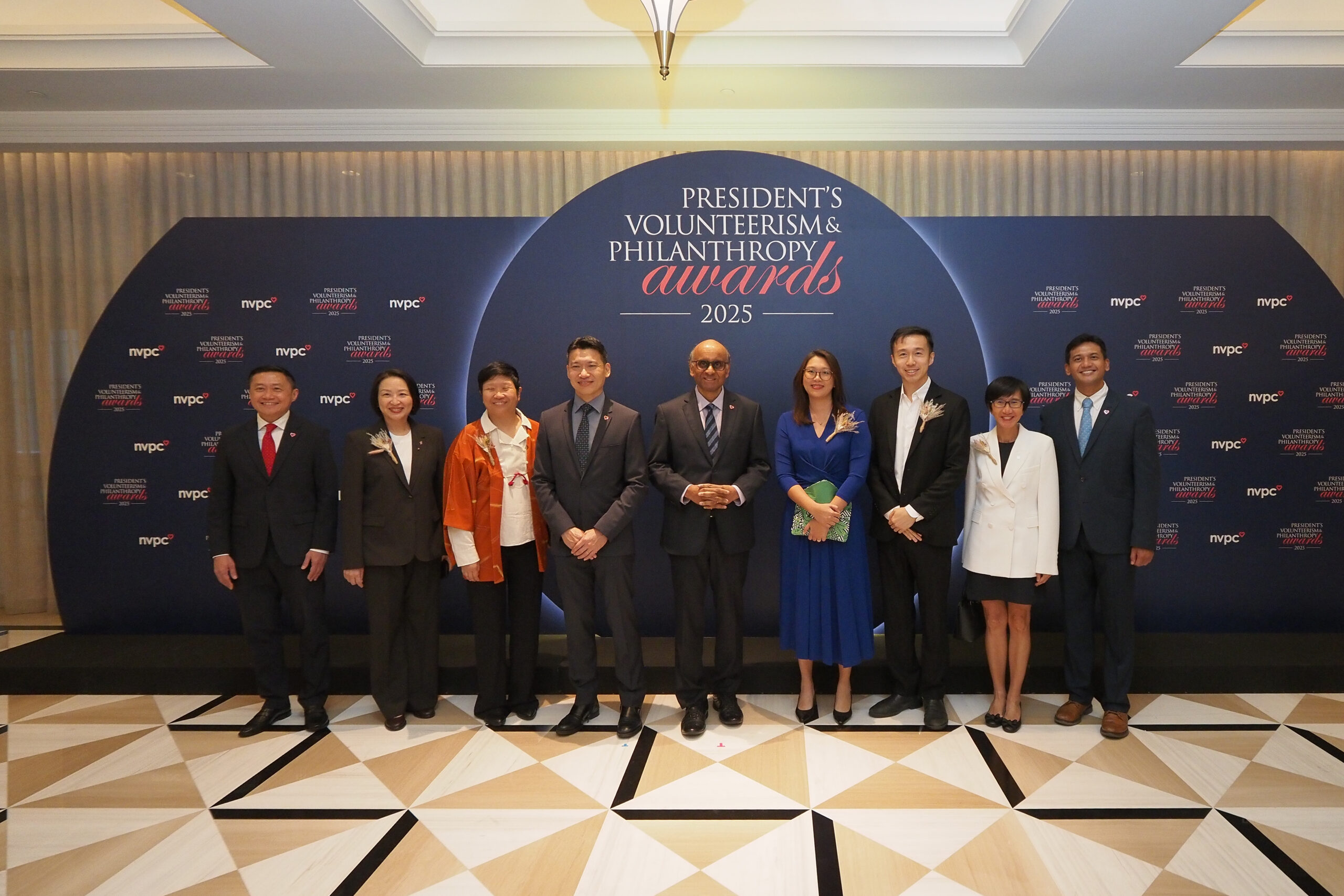 pvpa 2025 organisations of good award winners at raffles hotel