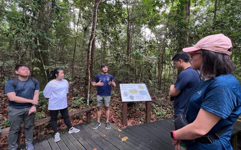 nvpc staff visit semula trails